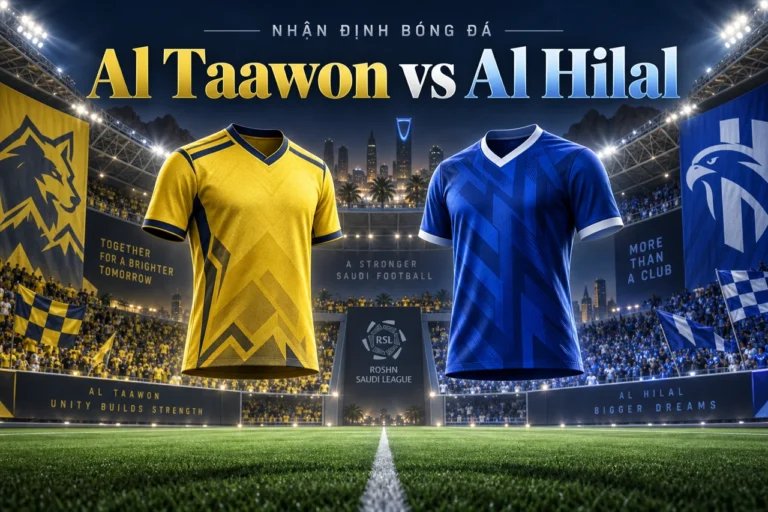 Ảnh minh họa trận đấu Al Taawon vs Al Hilal, không phải ảnh chụp trận đấu.