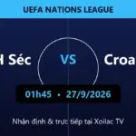 Nhận định CH Séc vs Croatia 01h45 ngày 27/9/2026