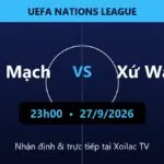 Nhận định Đan Mạch vs Xứ Wales 23h00 ngày 27/9/2026